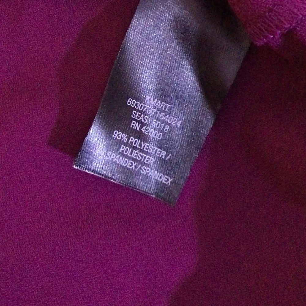 2xl Long purple Sleeve Dress (0004) - Picture 6 of 7